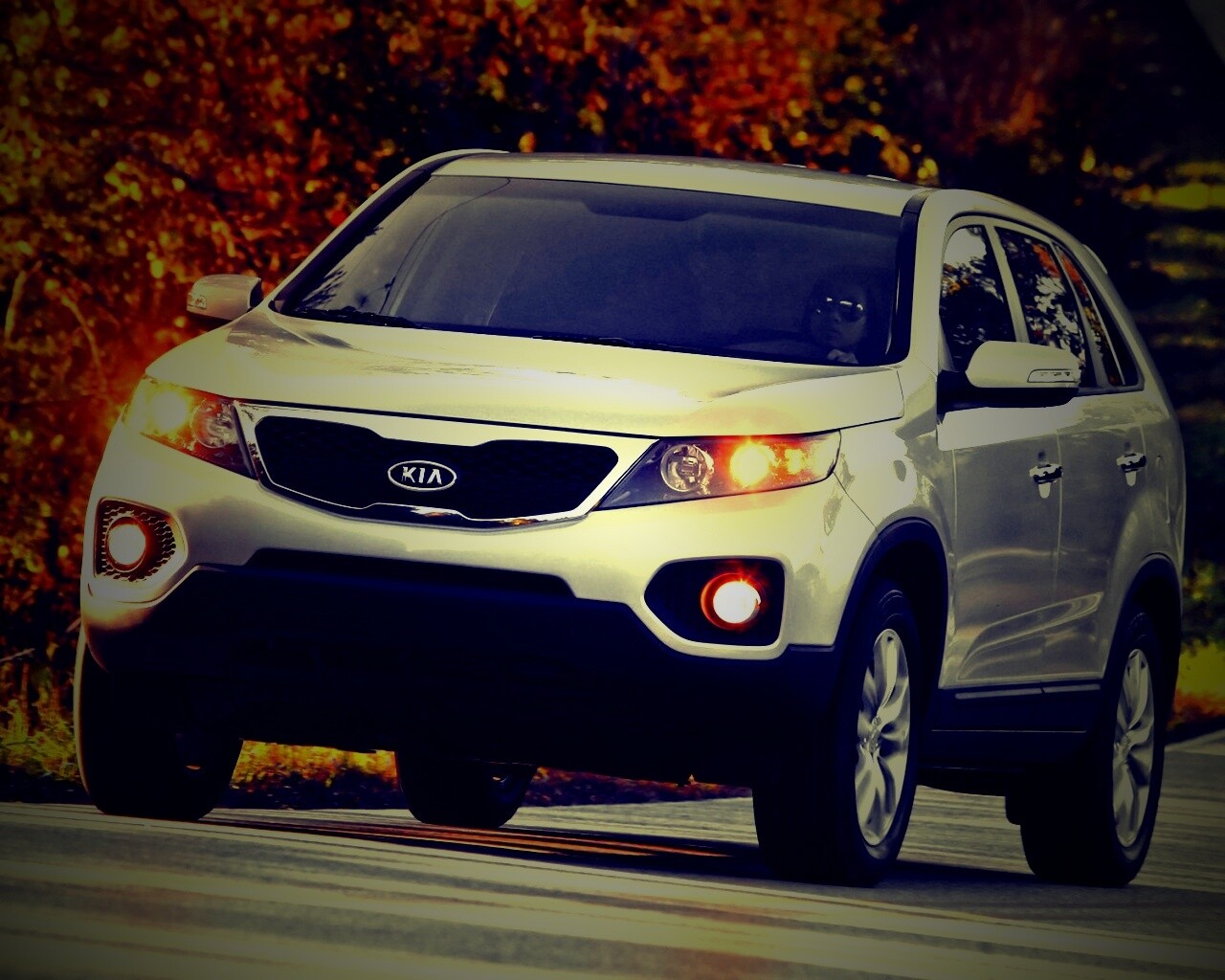 Кроссовер КИА обои