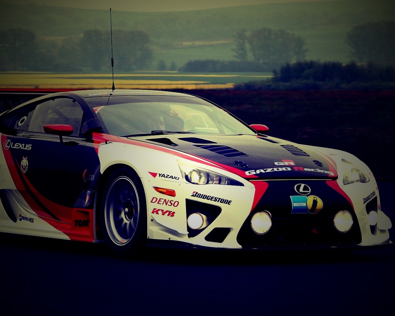 Гоночный Лексус обои