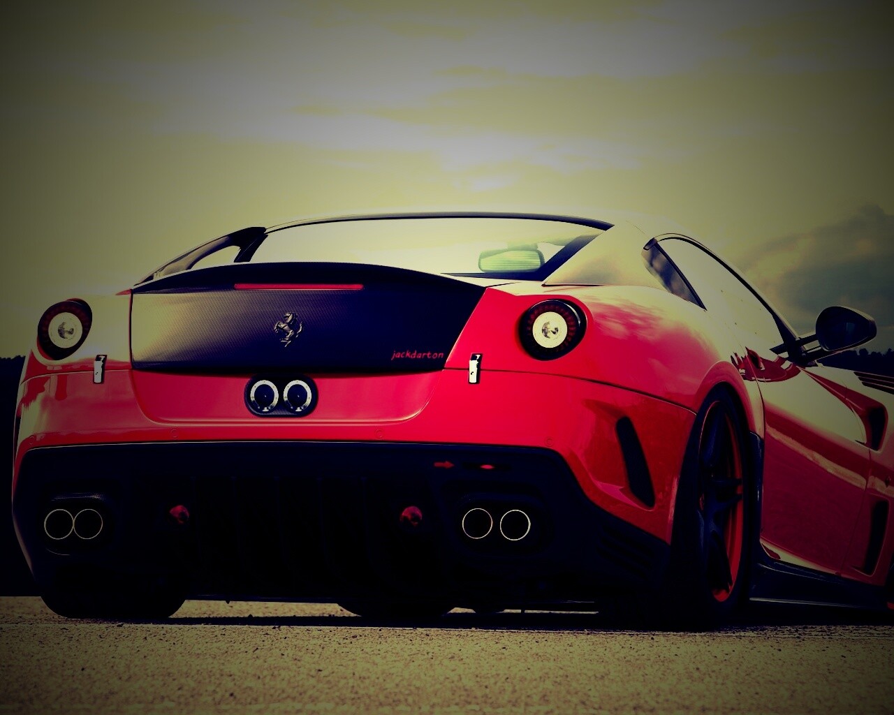 Ferrari 599GTO обои