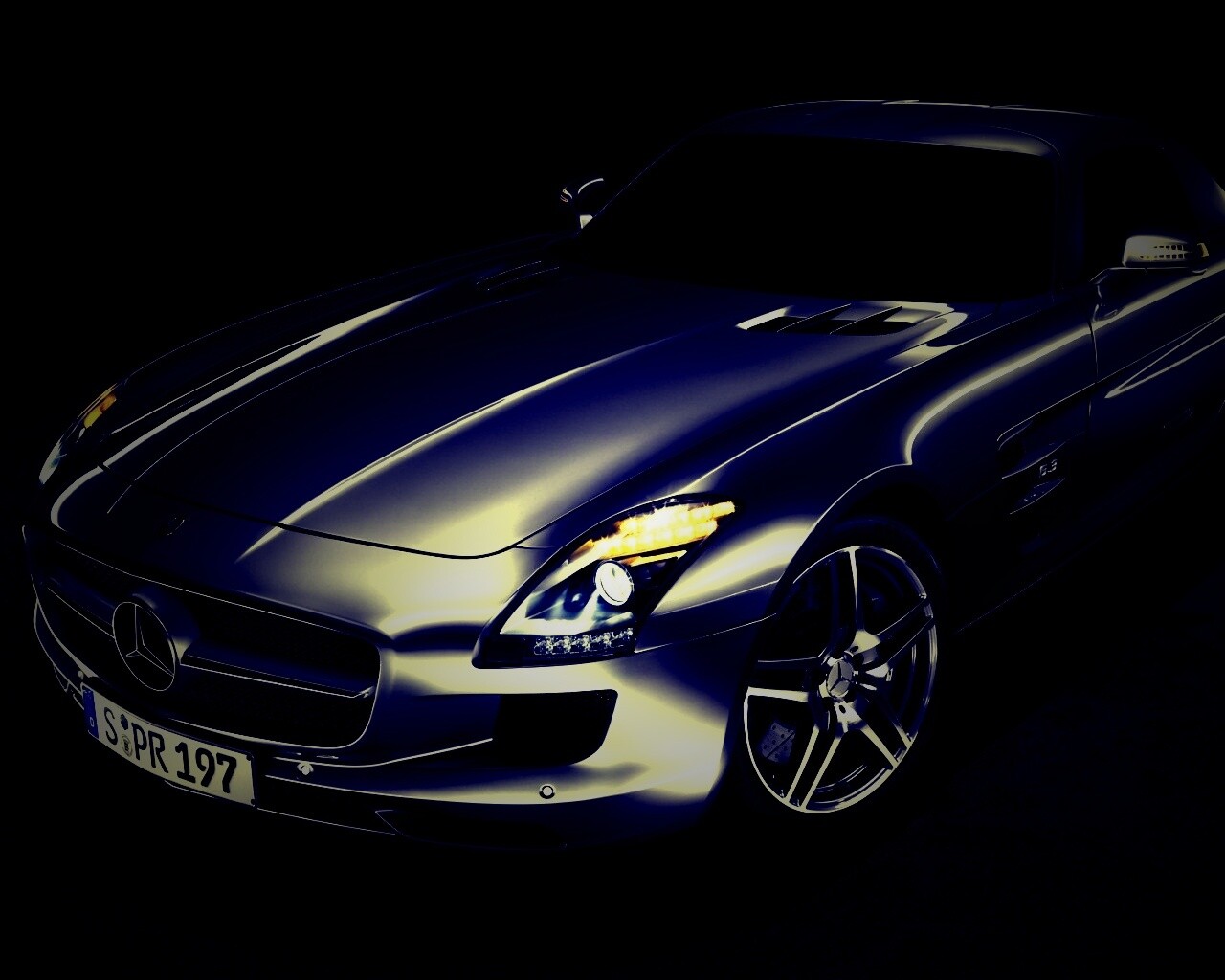 Mercedes SLS обои