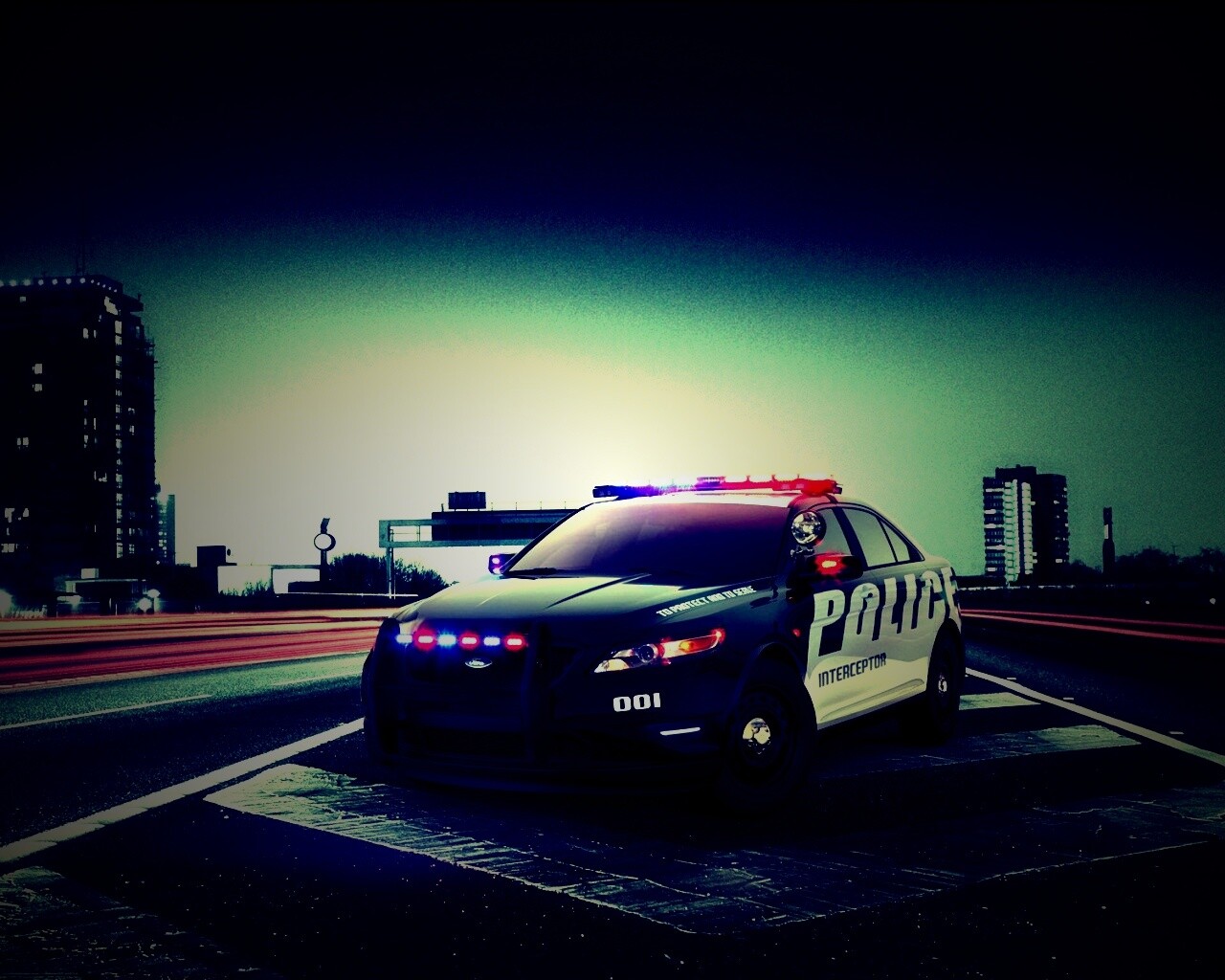Полицейский Форд обои