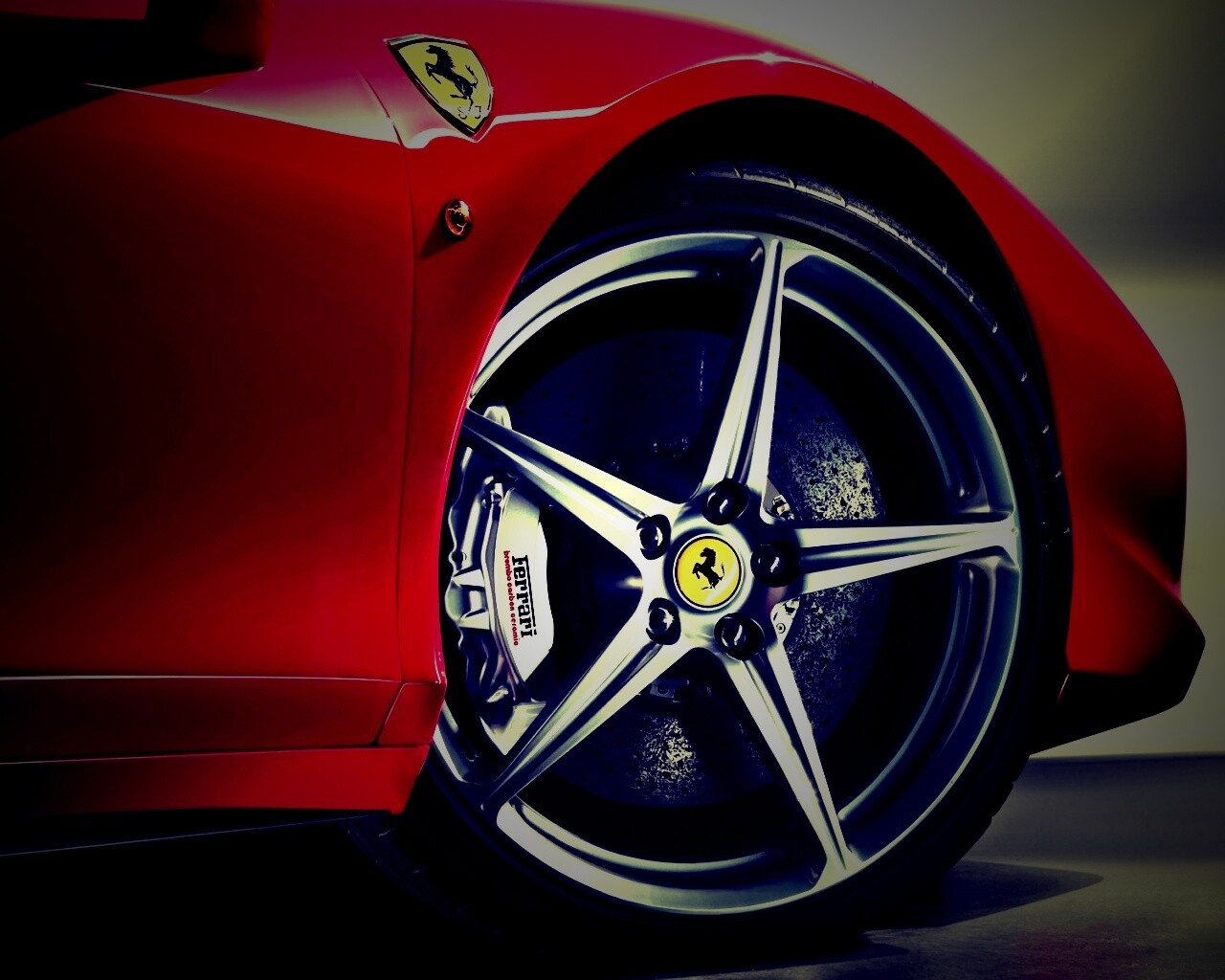 Колесо Феррари обои