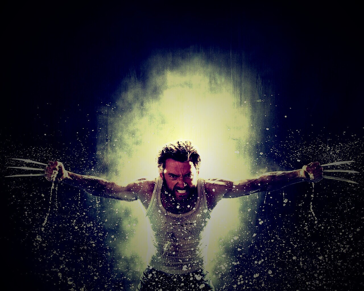 Хью Джекман в роли Росомахи обои