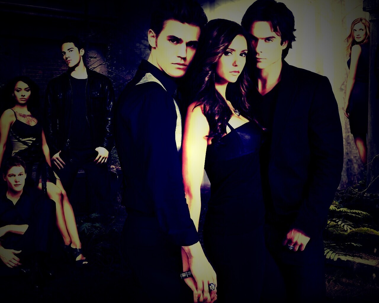 Дневники вампира обои