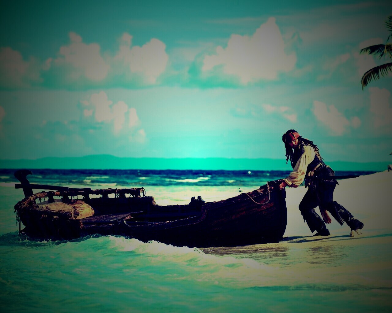 Капитан Джек-Воробей обои