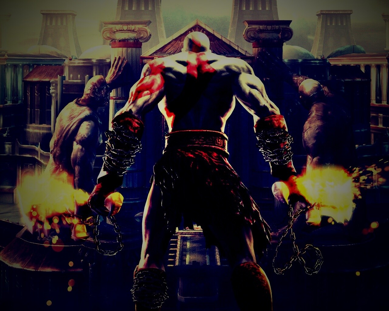 Кратос обои