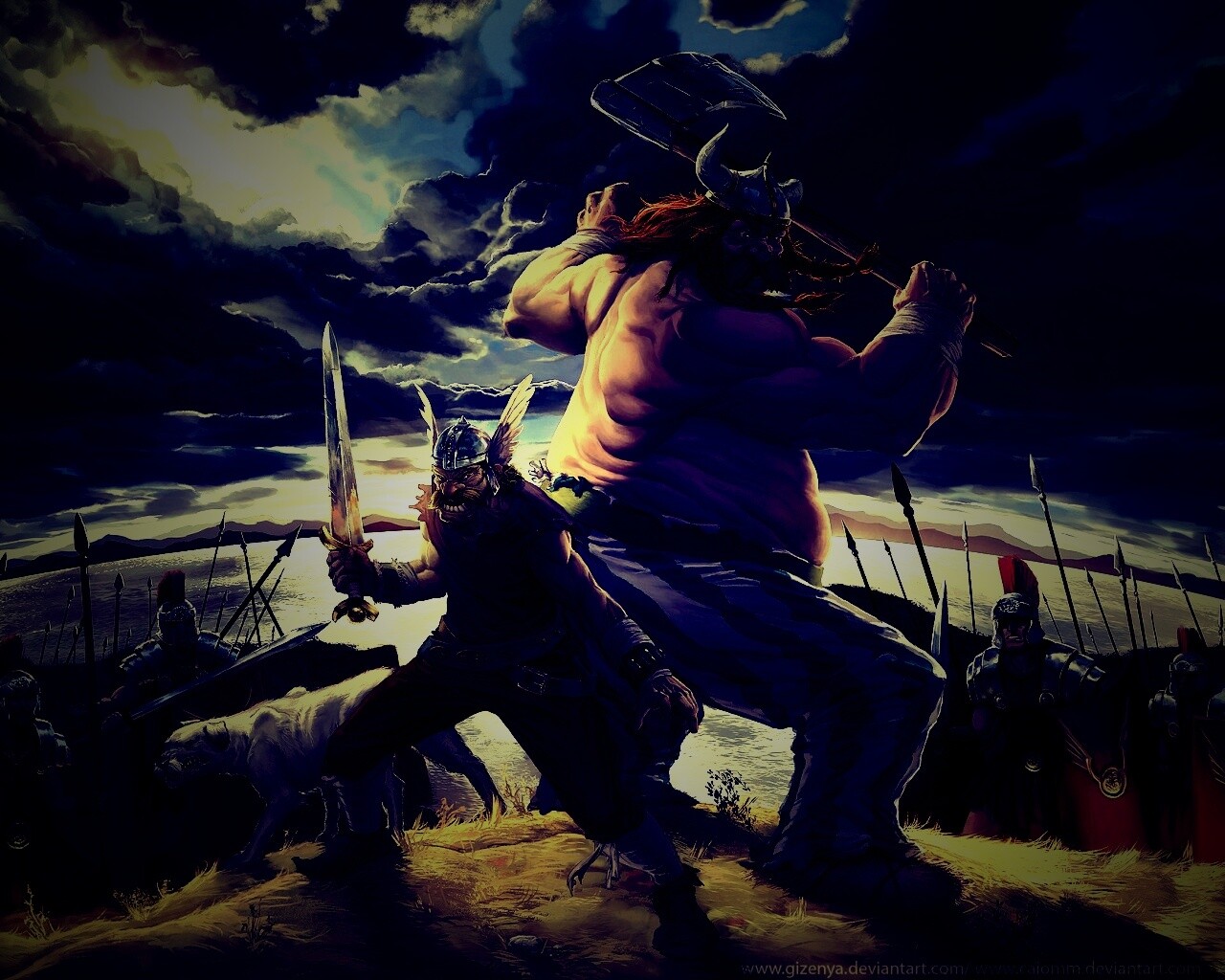 Астерикс и Обеликс по взрослому обои