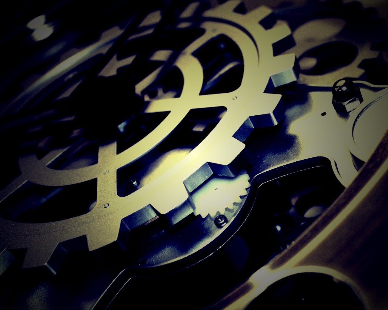 Механизм часов обои