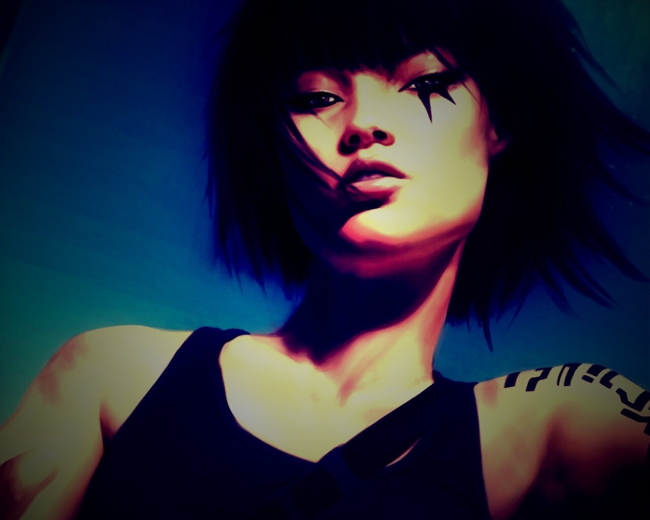 Отражение Фейт обои