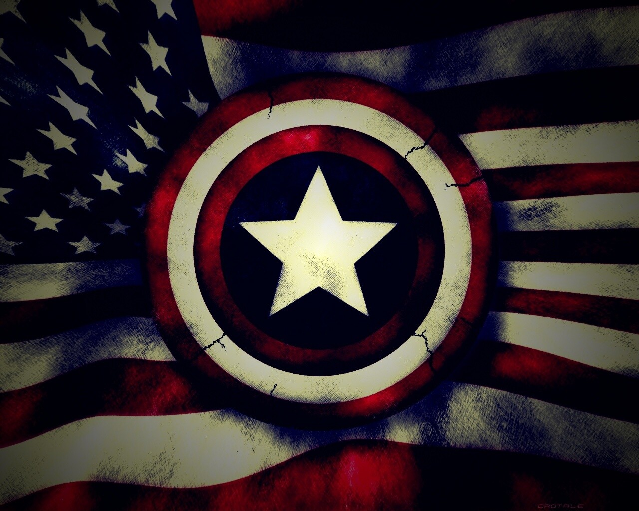 Капитан Америка обои