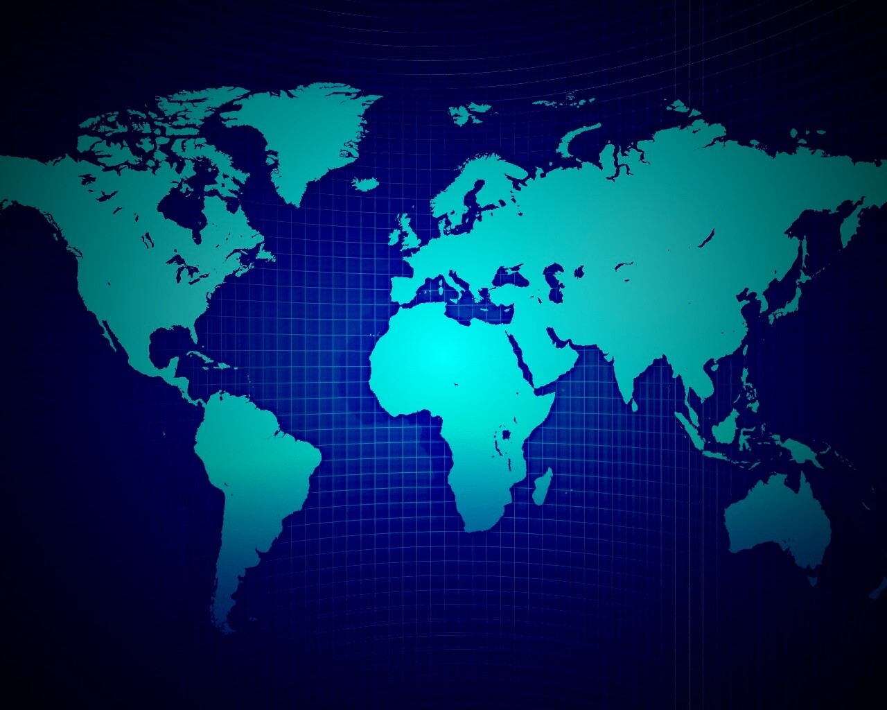 Цифровая карта мира обои