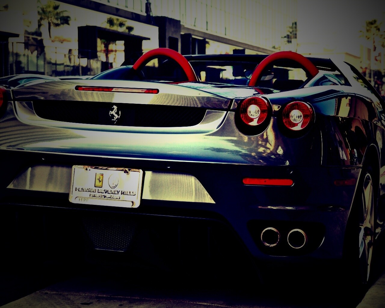 Феррари из Беверли Хиллс обои