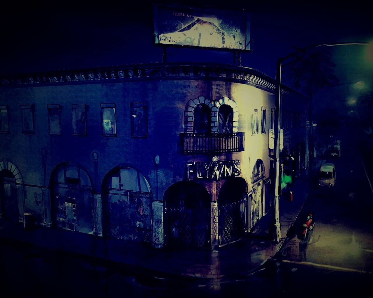 Зал игровых автоматов Флина обои