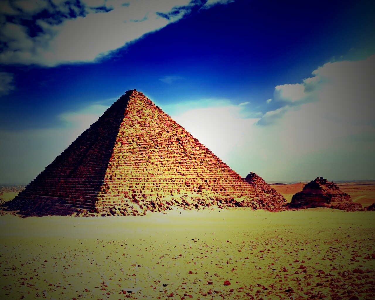 Пирамиды в Египте обои