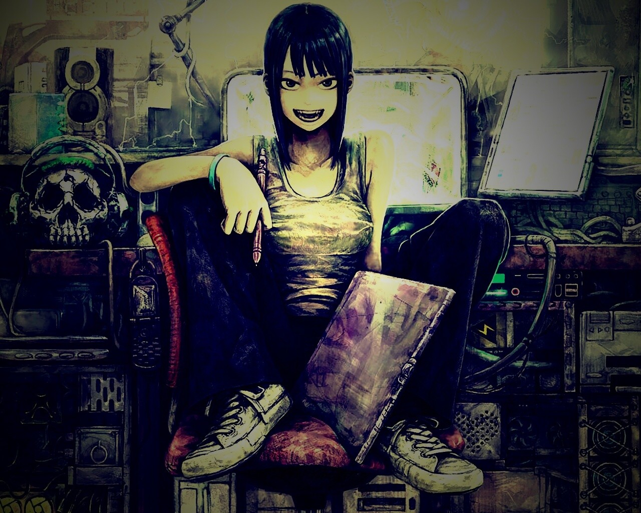 Это её территория обои