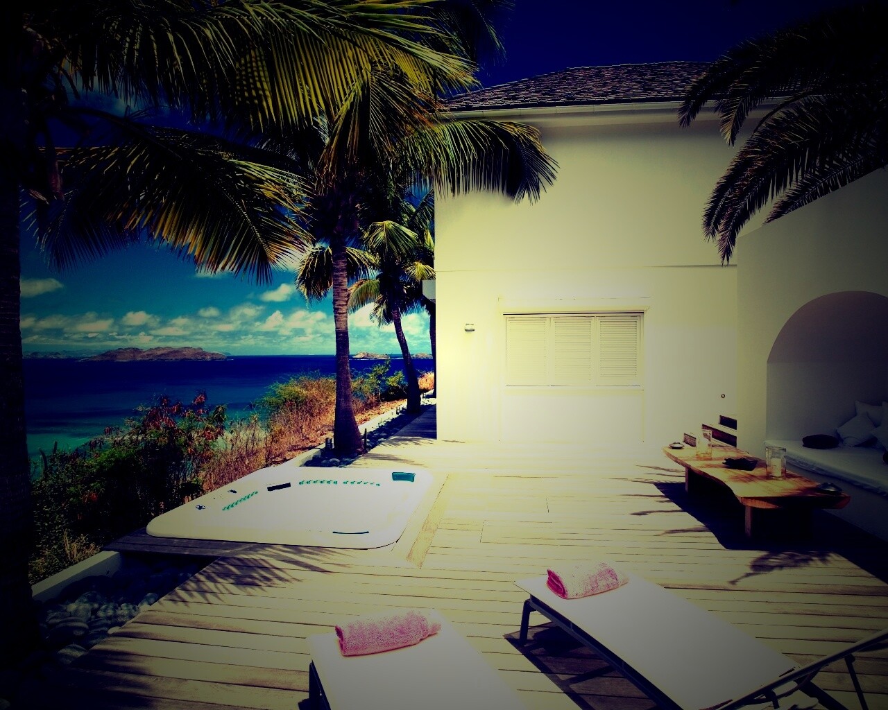 Райский уголок обои