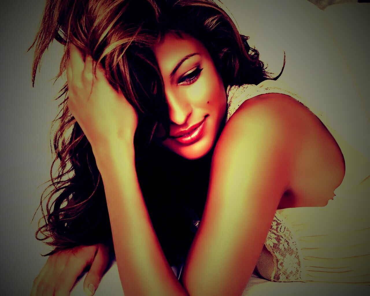 Ева Мендес обои