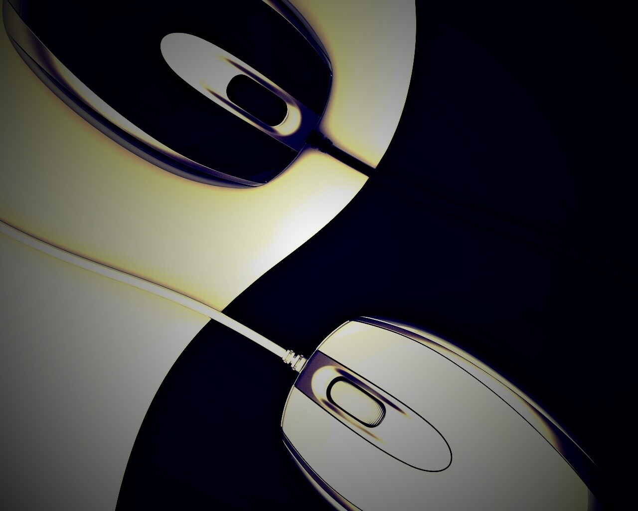 Инь Янь мышки обои