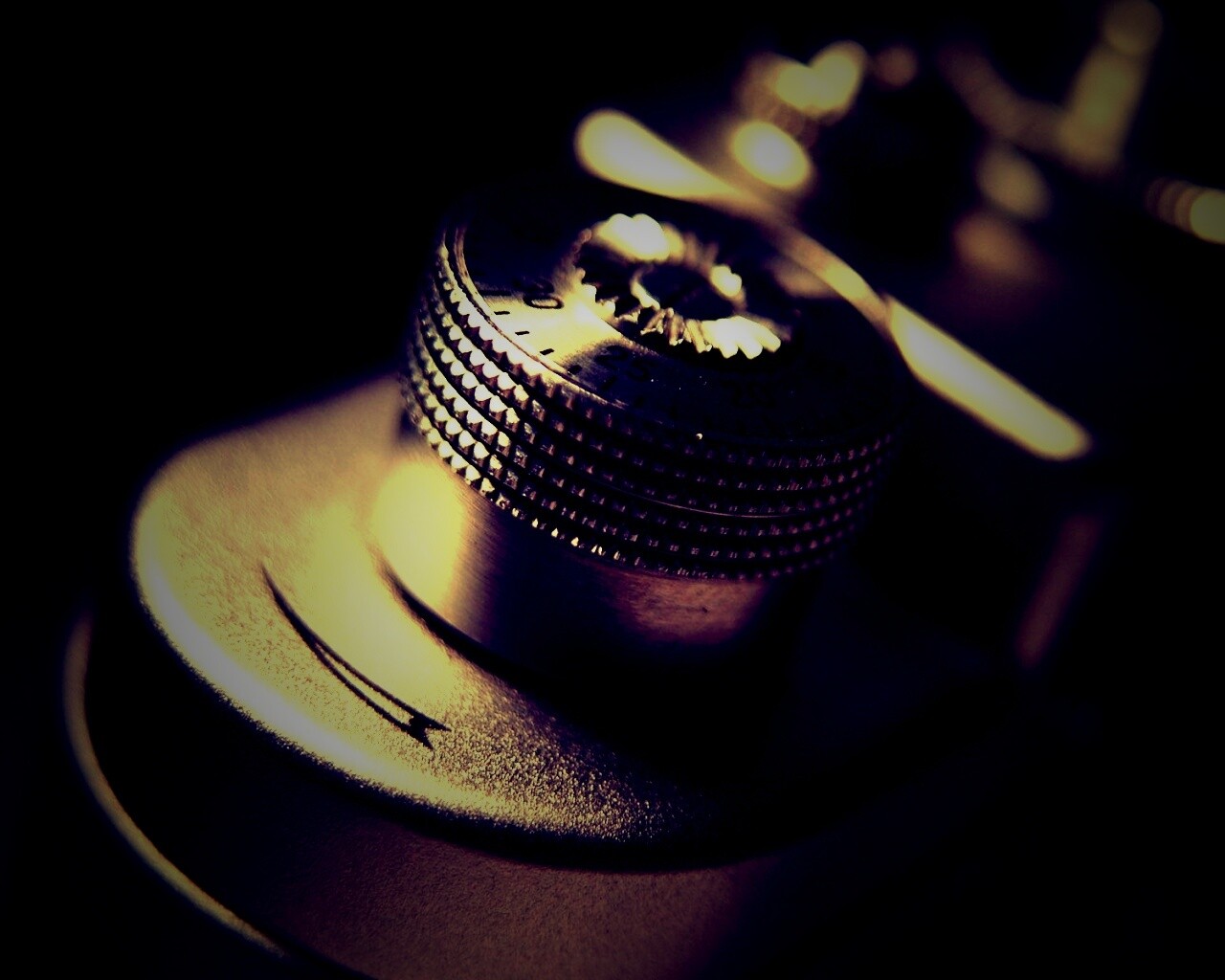 Макро фото переключателя на фотоаппарате обои