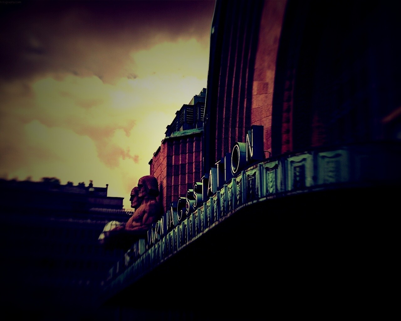 Вокзал Хельсинки обои