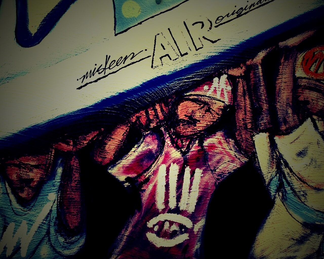 Граффити обои