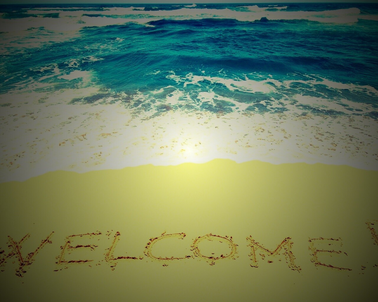 Добро пожаловать! обои