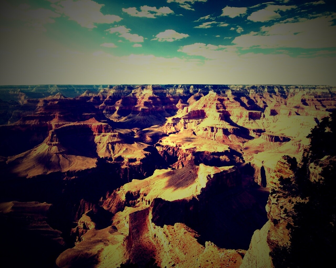 Огромный каньон обои