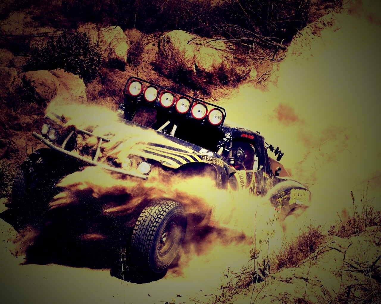 Раллийный внедорожник обои