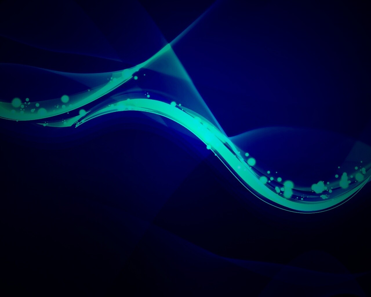 Синяя абстрактная волна обои