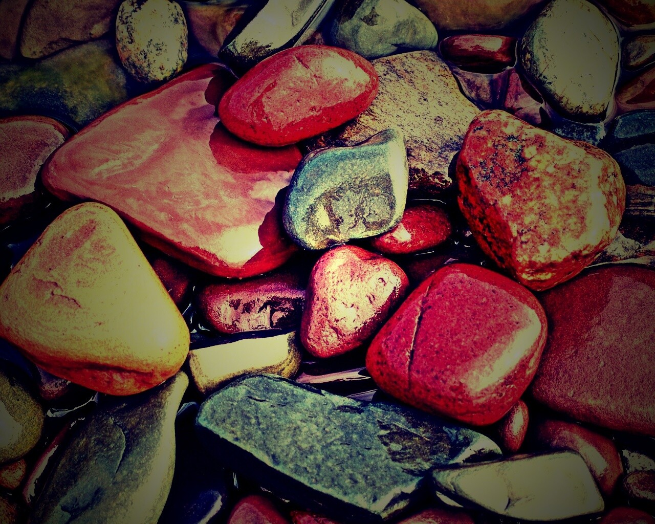 Морские камешки обои