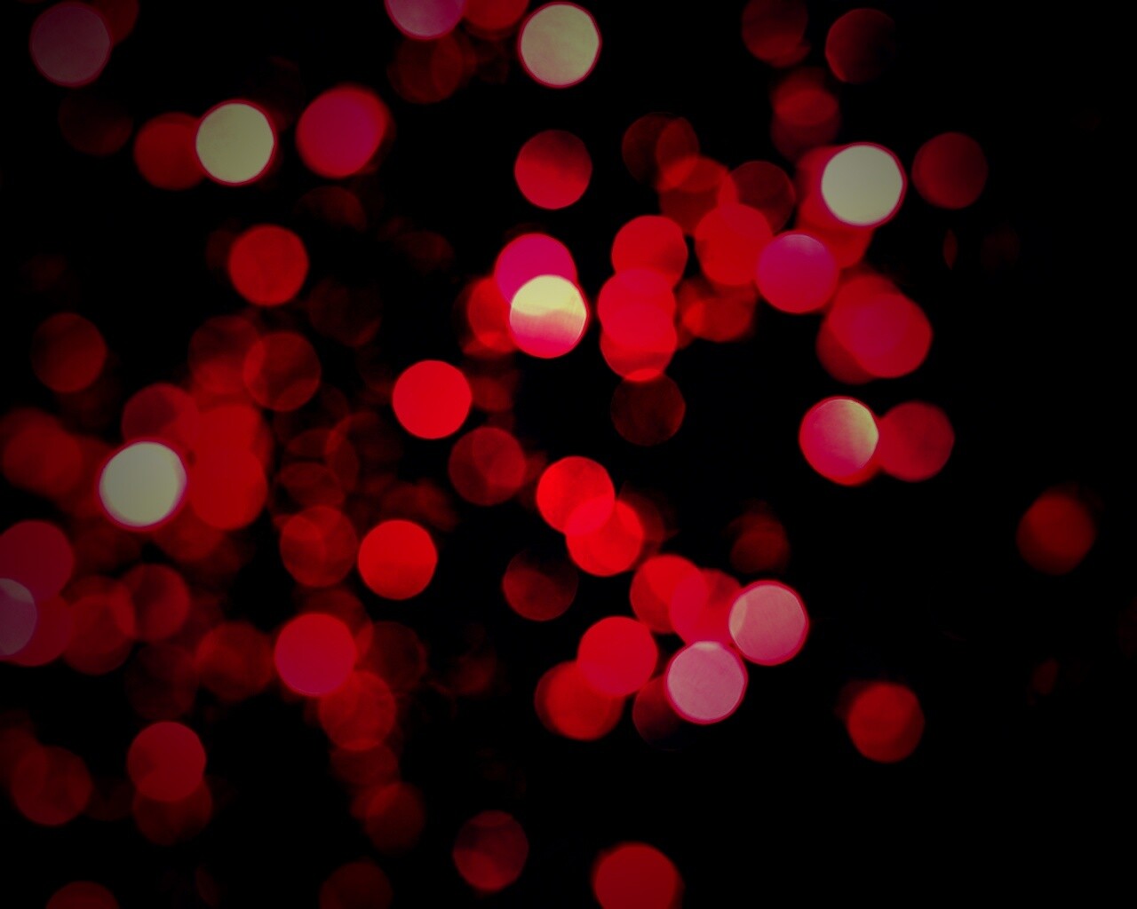 Алые абстрактные круги обои