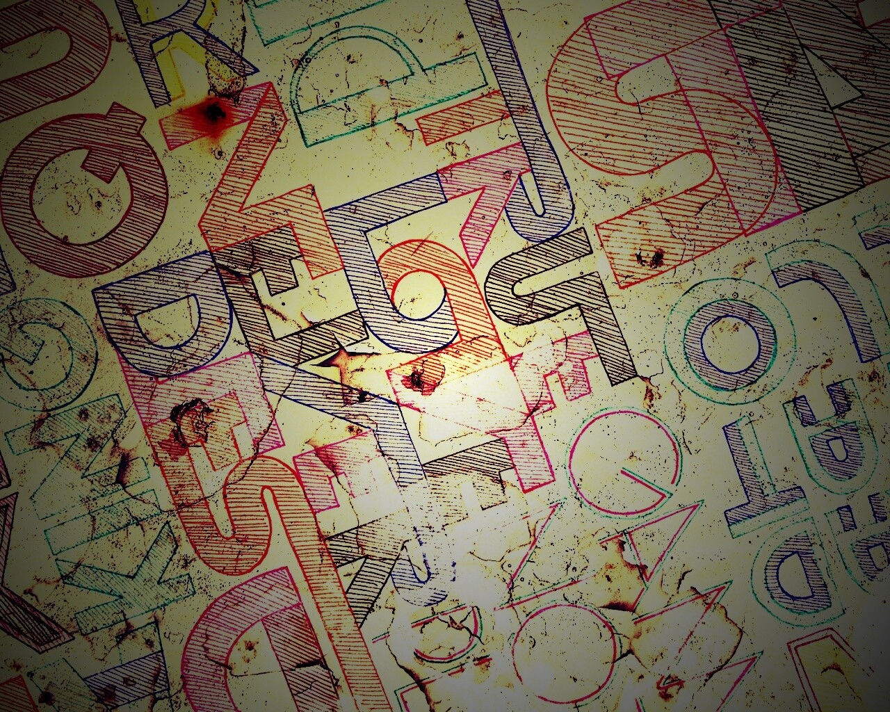 Буквы и надписи обои