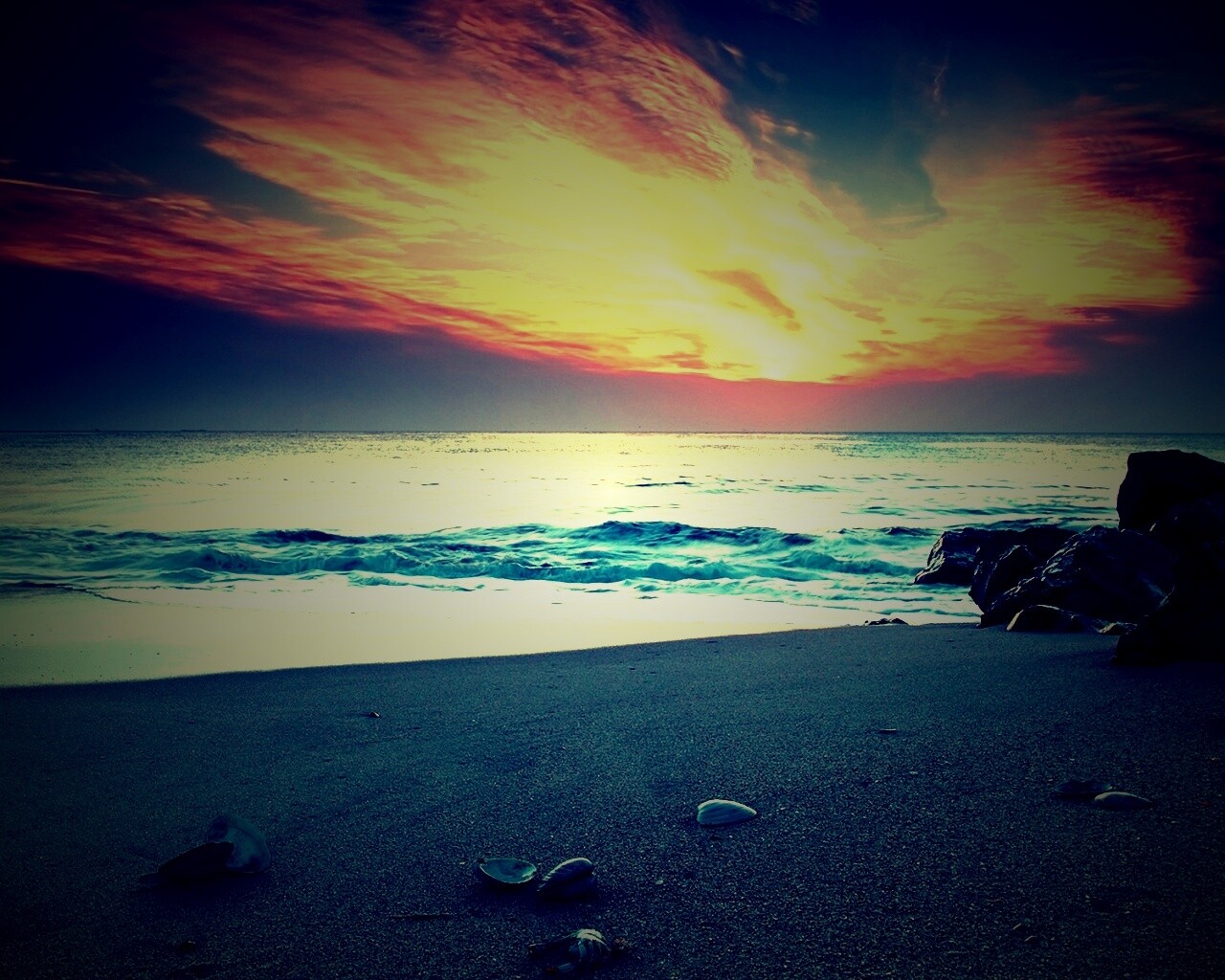 Красивый пляж обои