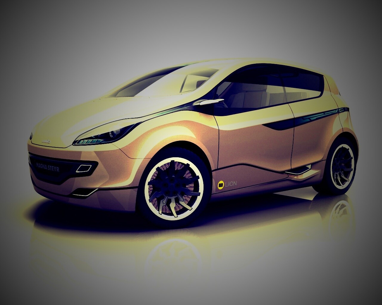 Концепт хэтчбека обои