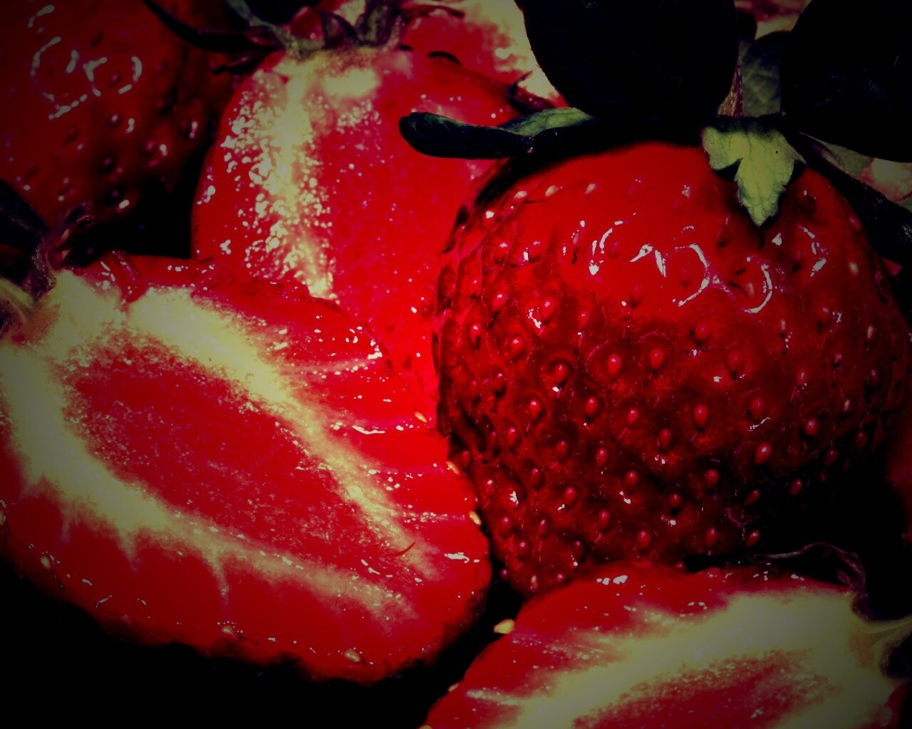 Клубника обои