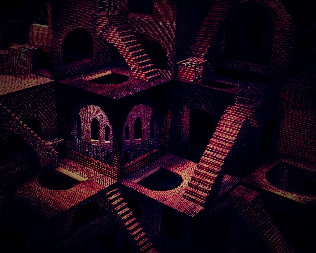 Лестницы обои