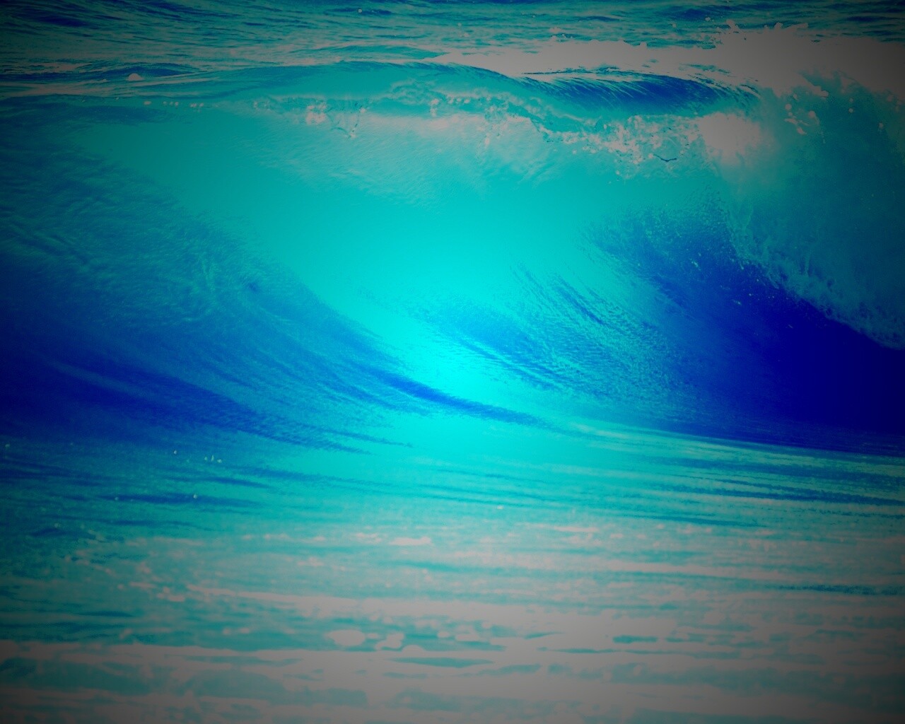 Океанская волна обои