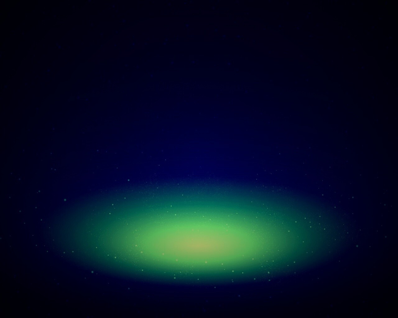 Свечение в ночном небе обои