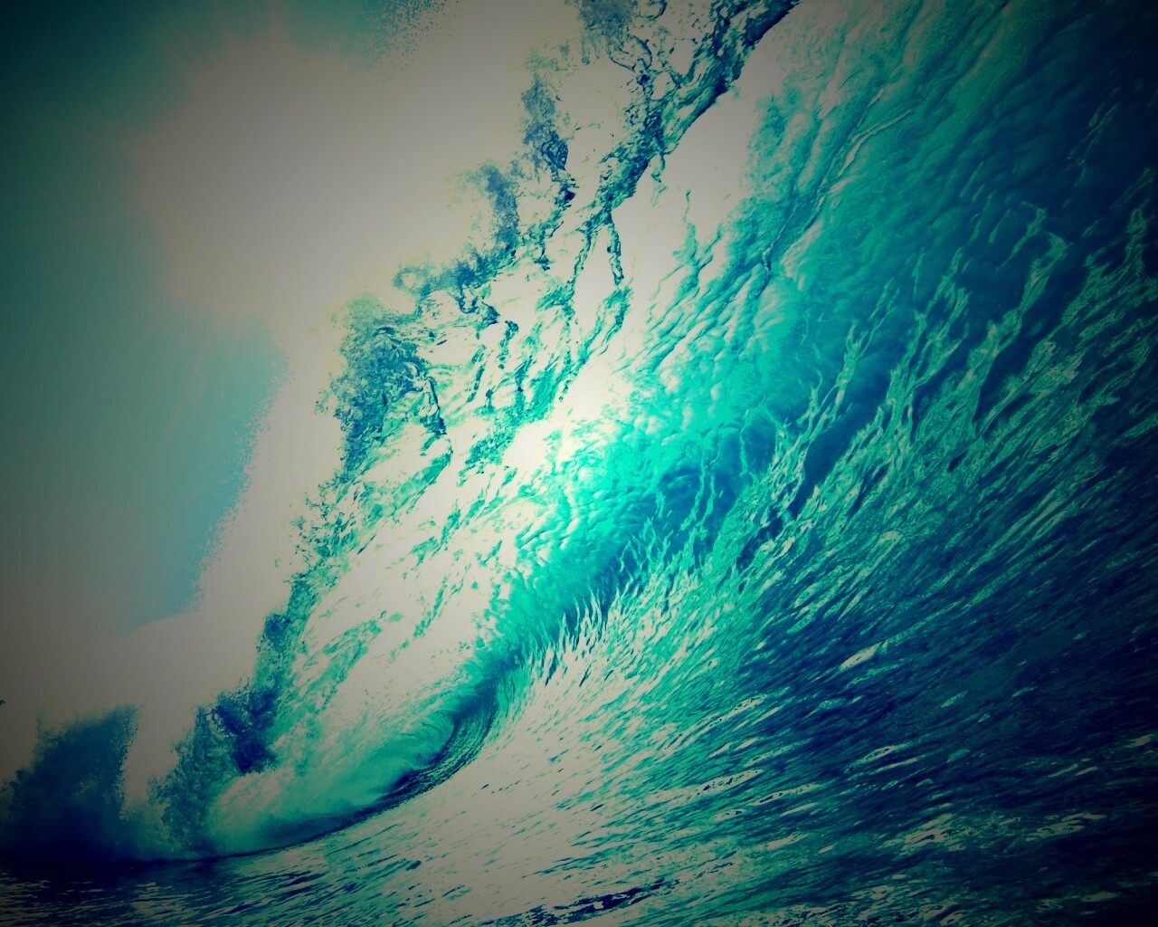 Гигантская волна обои