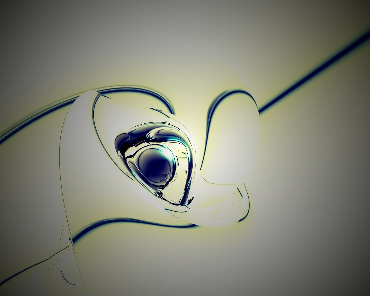 Текучая абстраккция обои