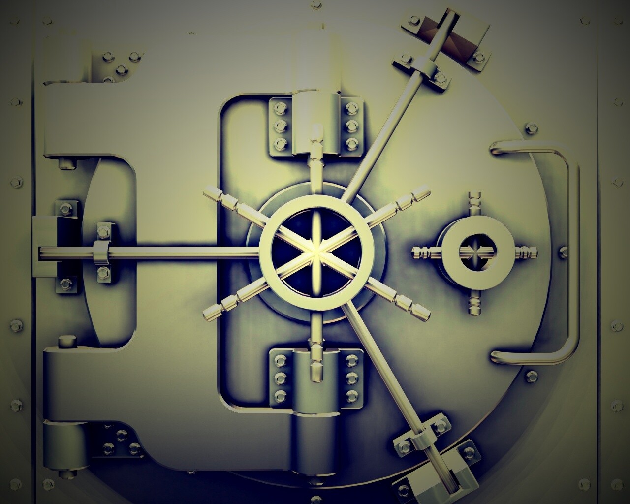 Сейфовая дверь обои