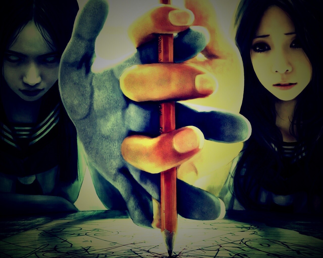 Добро и зло обои