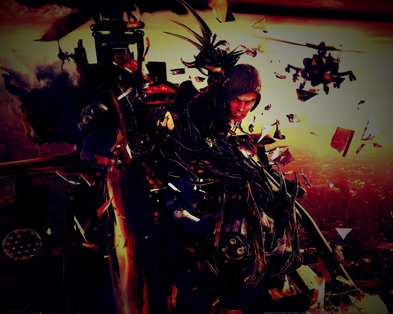 Алекс из Prototype обои