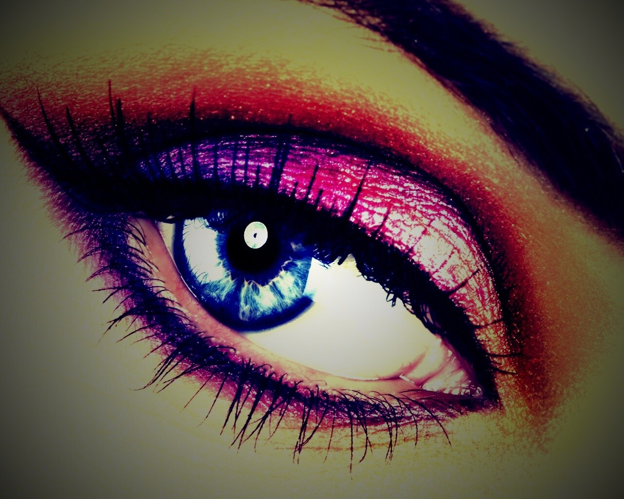 Красивый глаз обои