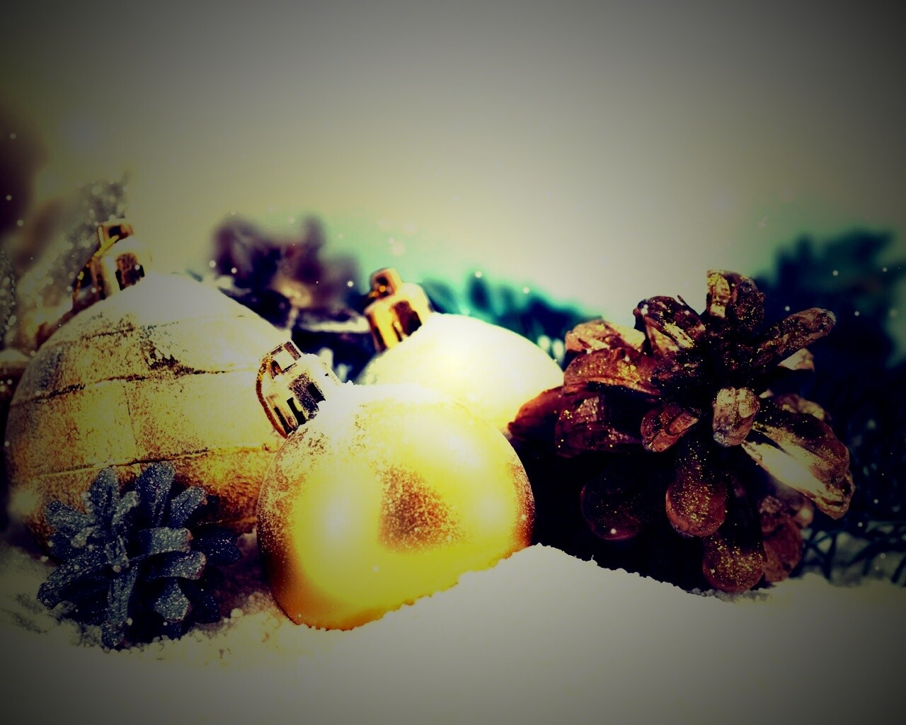 Новогодний натюрморт обои