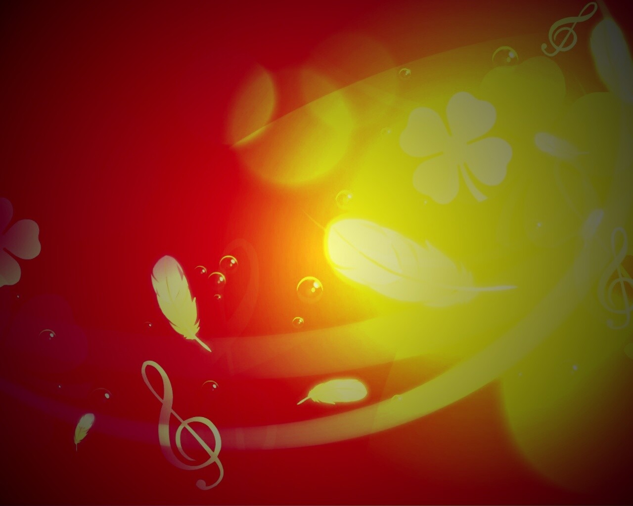 Тёплая энергия света обои