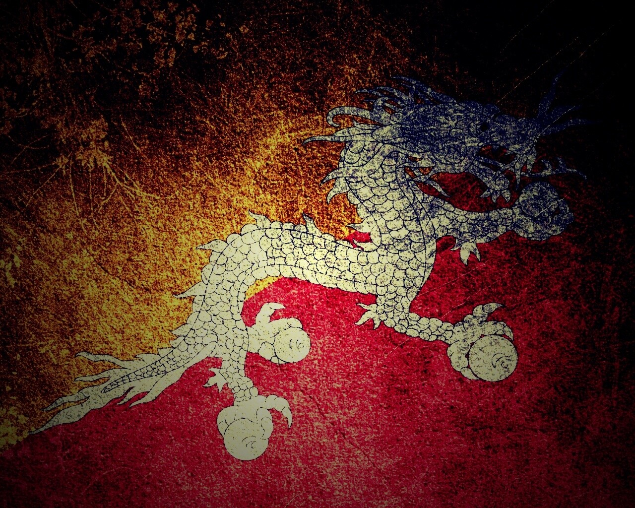 Японский дракон обои