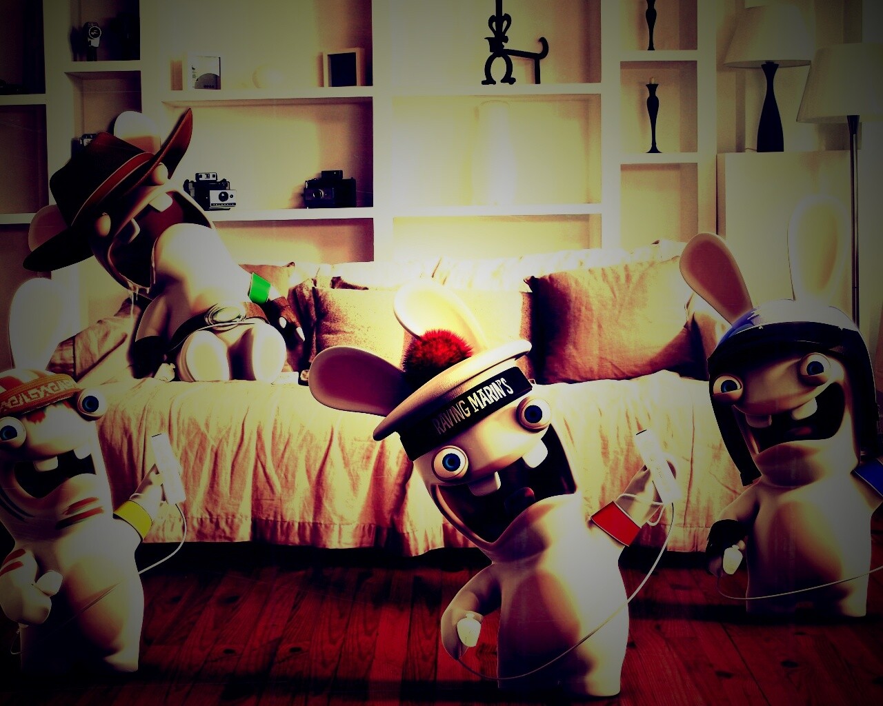 Raving Rabbids wii обои