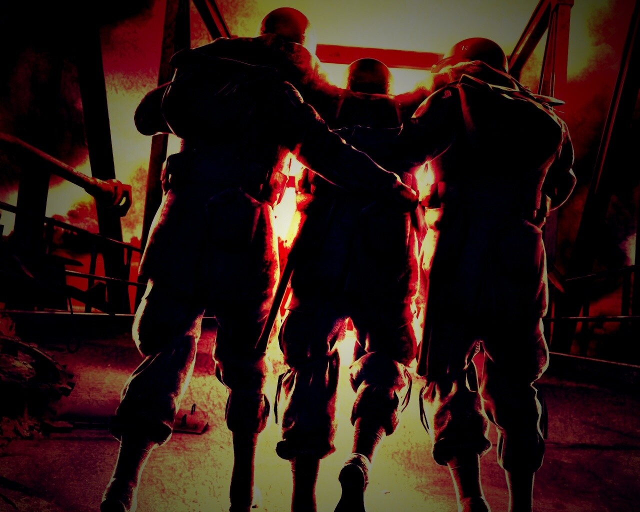 На войне обои