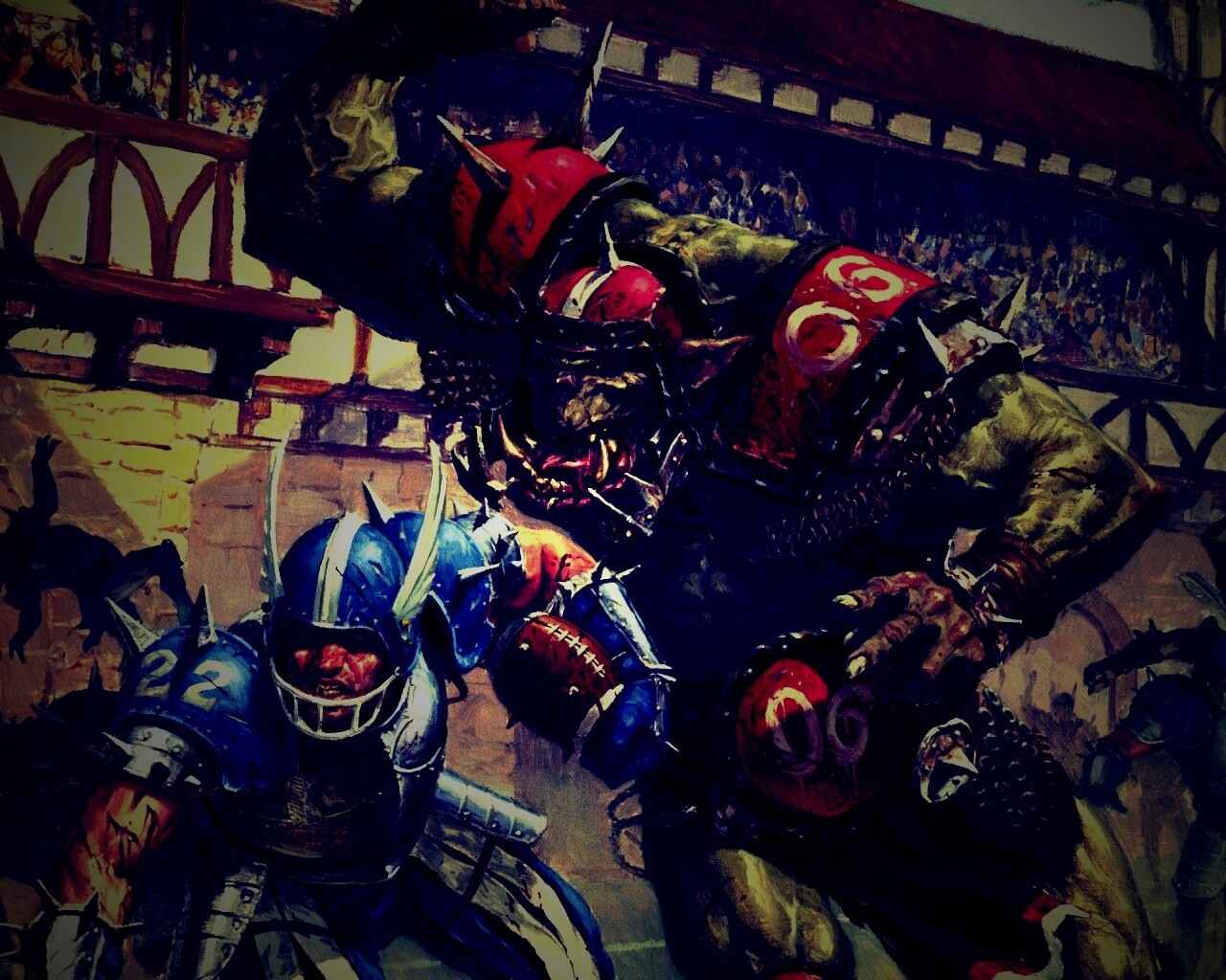 Игра людей и орков обои